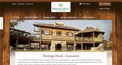 Desktop Screenshot of heritagelancaster.com